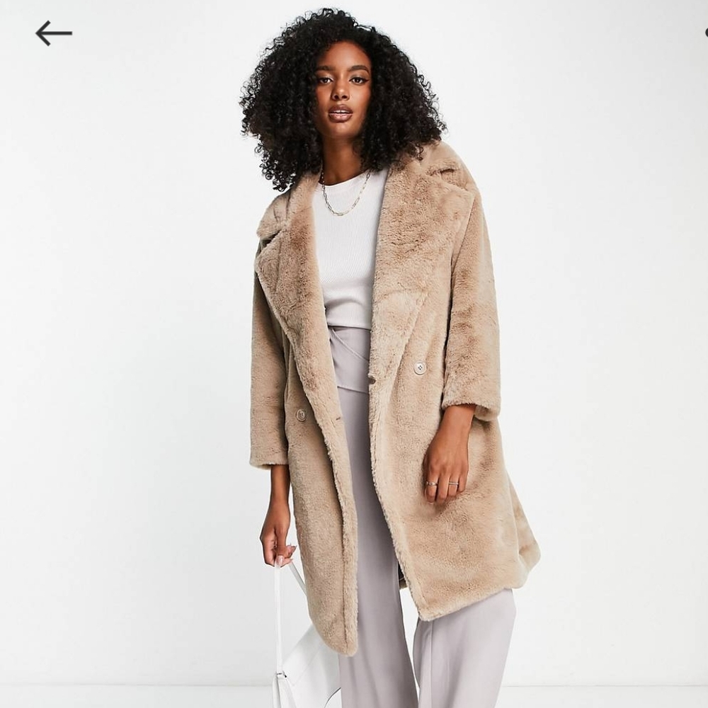BNWT! Soft Oversized Teddy Coat by Gianni Feraud